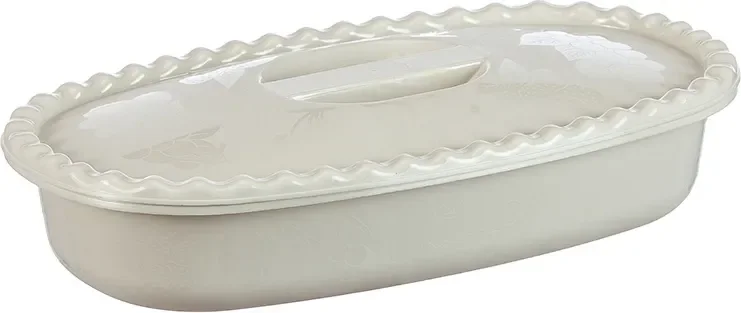 Миска Idea М 1323 (белый ротанг)