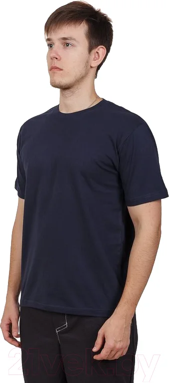 Футболка Premier Textile Х/б 160гр (M, темно-синий)