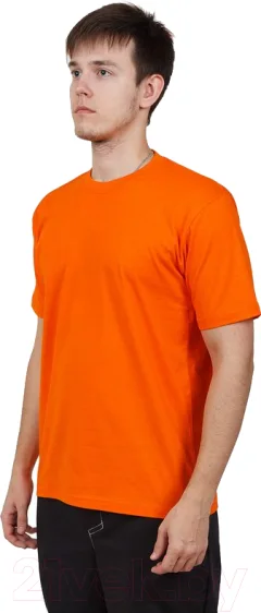 Футболка Premier Textile Х/б 160гр (XL, оранжевый) — фото 1
