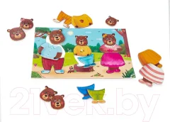 Развивающая игра Genio Kids Семья медведей / 2307C — фото 6