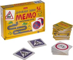 Настольная игра Hatber Мемо Дорожные знаки / 36ИнМ_33907 — фото 2