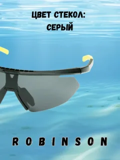 Очки солнцезащитные Robinson 93-SPO-039S — фото 3