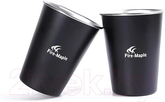 Набор стаканов походных Fire-Maple Antarcti Cup (2шт, черный)