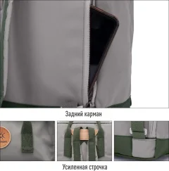 Рюкзак KingCamp Backpack B0472 (серый) — фото 3