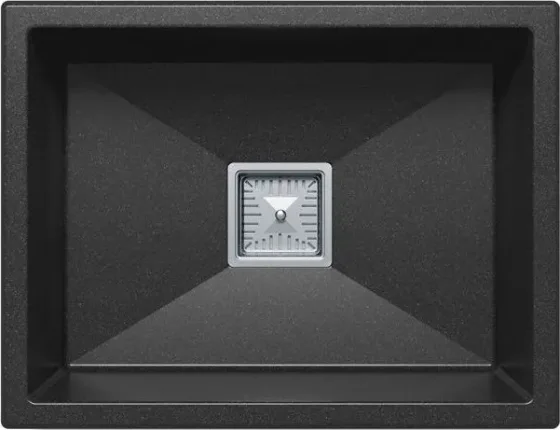 Мойка кухонная Polygran Blade 550 (черный)