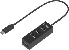 USB-хаб Buro BPH-C-1906 / BU-USBC-HUB-4U20 (черный) — фото 3