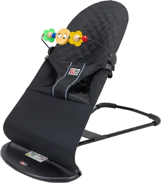 Детский шезлонг EL15 BSC-RD (62360)