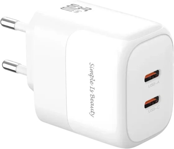 Адаптер питания сетевой XO C35W 2USB-C L140