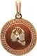 Подвеска из комбинированного золота Кристалл CD76200226773 — фото 6
