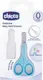 Ножницы для новорожденных Chicco Из нержавеющей стали с закругленными концами (голубой) — фото 4