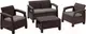 Кофейный столик садовый Keter Corfu Table / 207786 (коричневый) — фото 7