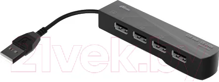 USB-хаб Ritmix CR-2406 (черный)