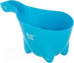 Ковшик для купания ROXY-KIDS Dino Safety / RBS-003-B (cиний) — фото 1