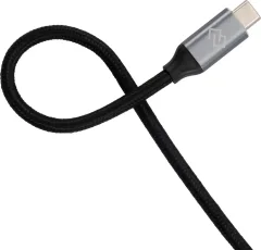 Зарядный кабель Digma D-TYPE-C-USB3.2-100W-4K-3M (3м, черный) — фото 10