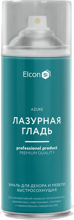 Эмаль Elcon Быстросохнущая для декора и мебели (520мл, лазурная гладь) — фото 1