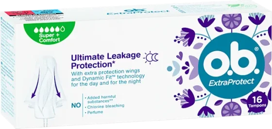 Тампоны гигиенические O.b. ExtraProtect Super Plus Comfort (16шт)