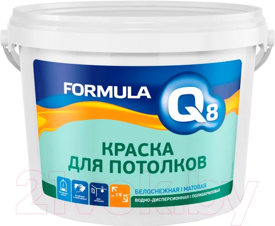 Краска Formula Q8 Для потолка (13кг)