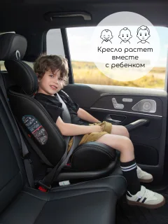 Автокресло Amarobaby Isofix ST-3 / AMARO-2003-Ch (черный) — фото 7