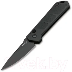 Нож складной автоматический Boker Plus Kihon Auto Black / 01BO951 — фото 1