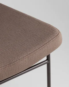 Стул Stool Group Эбигейл / LV-120-E33-8019 (велюр коричневый/каркас серо-коричневый) — фото 6