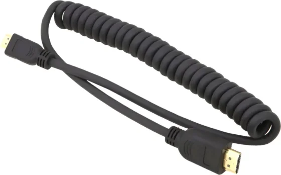 Кабель Rumi Спиральный miniHDMI-HDMI (0.3м)