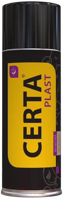 Эмаль Certa Plast (520мл, полуглянцевый белый)