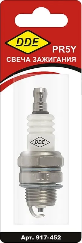Свеча зажигания для садовой техники DDE PR5Y / 917-452
