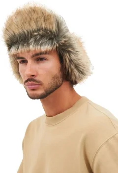 Шапка Huntsman Евро Волк с маской Taslan (р-р 56-58, хаки) — фото 1
