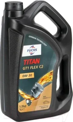 Моторное масло Fuchs Titan GT1 Flex C2 0W30 / 602096142 (5л) — фото 3