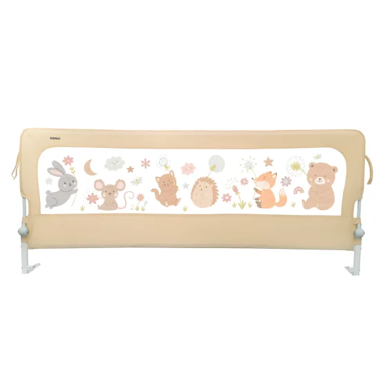 Ограждение для кровати Solmax&Kids Лесные звери / TLT99903 (2м, бежевый)