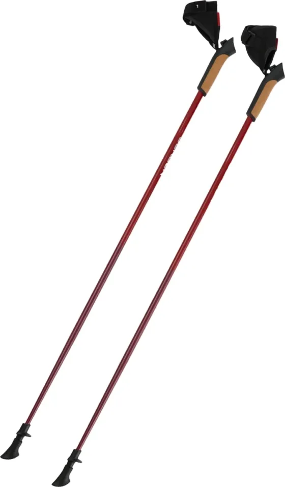 Палки для скандинавской ходьбы Berger Travel Forest BTF25NP1-01 (красный)