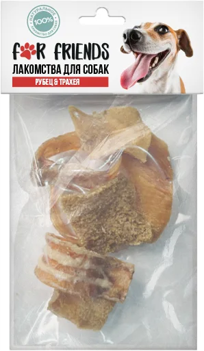 Лакомство для собак For Friends Рубец & Трахея / TUZ897 (50г)