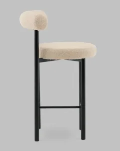 Стул барный Stool Group Флорео / vd-plb-floreo-fl-beige (букле бежевый) — фото 3