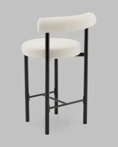 Стул барный Stool Group Флорео / vd-plb-floreo-fl-milk (букле молочный) — фото 6