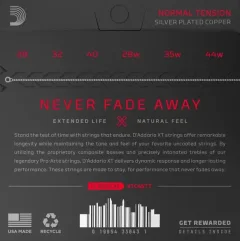 Струны для классической гитары D'Addario XTC45TT — фото 6