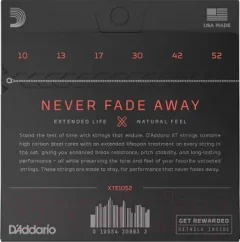 Струны для электрогитары D'Addario XTE1052 — фото 6