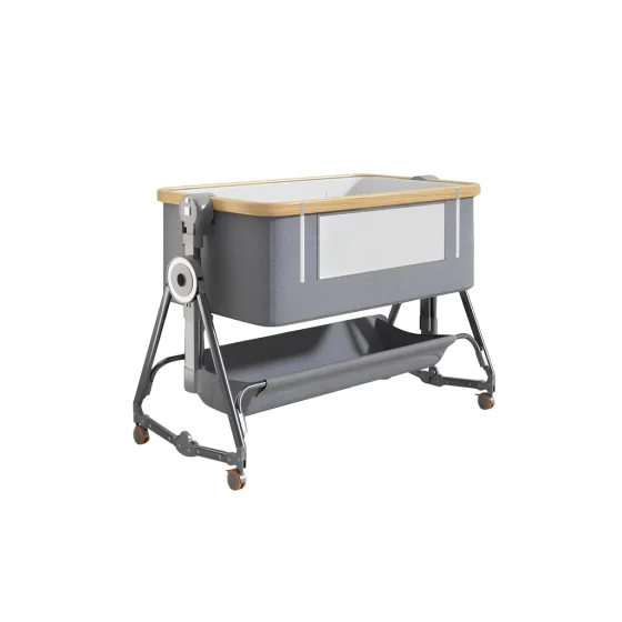 Детская кроватка Solmax&Kids YI99832 (серый)
